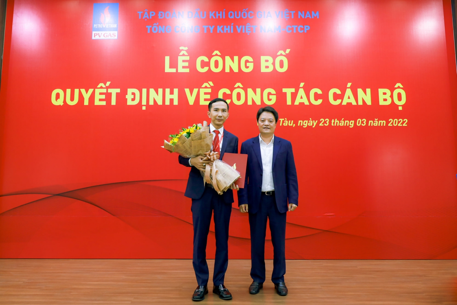 đồng chí Hoàng Văn Quang - Tổng giám đốc PV GAS