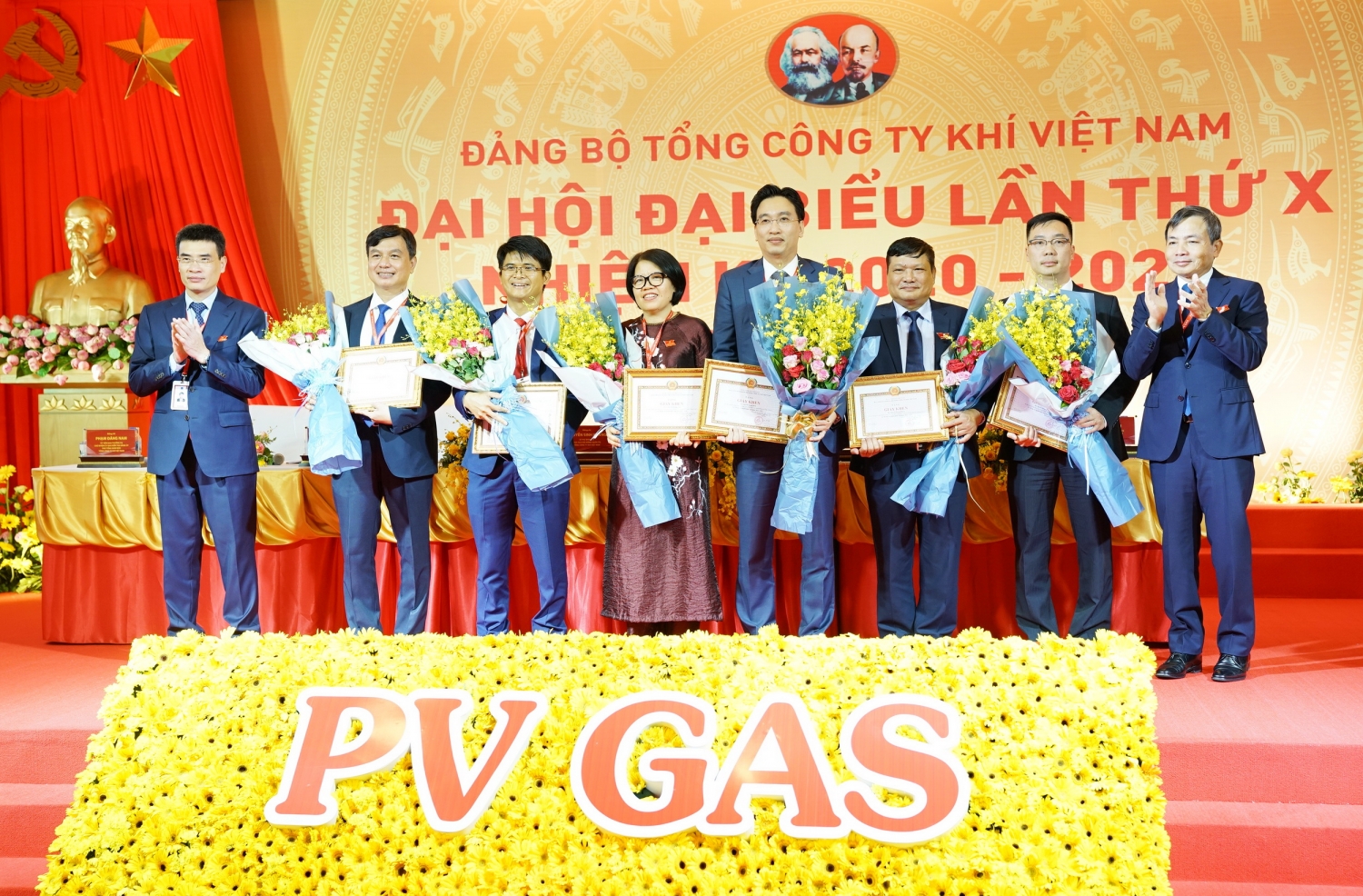 dang bo pv gas to chuc thanh cong dai hoi dai bieu lan x nhiem ky 2020 2025