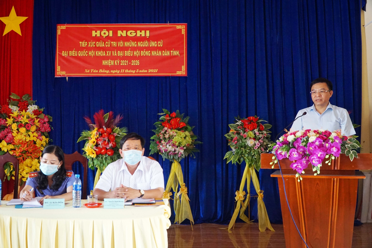 Đồng chí Lê Mạnh Hùng trình bày Chương trình hành động
