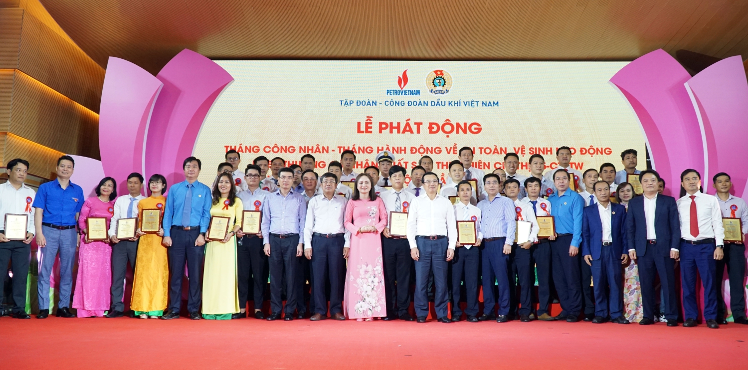 Chúc mừng người lao động Dầu khí tiêu biểu được tuyên dương Chúc mừng người lao động Dầu khí tiêu biểu được tuyên dương