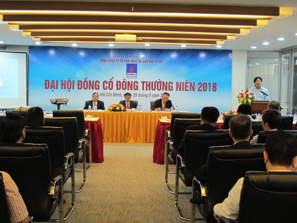 pve to chuc thanh cong dai hoi dong co dong thuong nien 2018