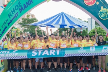 Hơn 600 vận động viên tham gia PVCFC RUN 2019