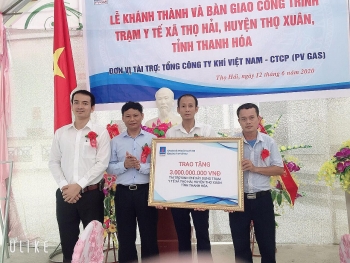 PV GAS tài trợ 3 tỷ đồng xây dựng Trạm y tế xã Thọ Hải, huyện Thọ Xuân, tỉnh Thanh Hóa