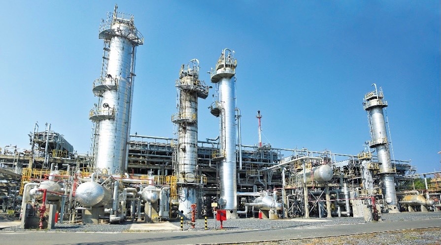 Nhà máy xử lý khí Dinh Cố - nơi tiếp nhận và chế biến khí của PV GAS tại Đông Nam bộ