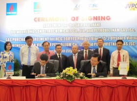 PV Gas ký hợp đồng bán Ethane và hợp đồng bán khí Lô 15.2