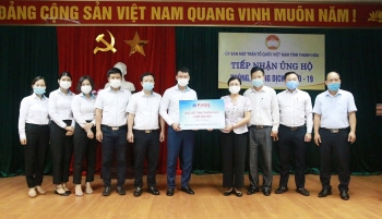 PVOIL ủng hộ tỉnh Thanh Hóa 1 tỷ đồng thực hiện công tác phòng chống dịch Covid-19