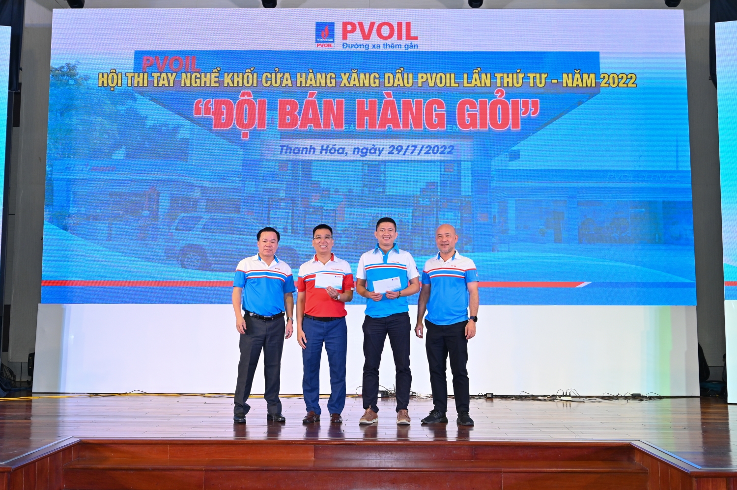 PVOIL tổ chức thành công Hội thi tay nghề khối CHXD “Đội bán hàng giỏi” lần thứ tư – năm 2022