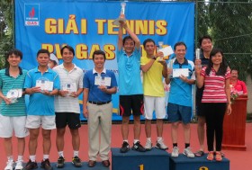 PV Gas tổ chức thành công giải Tennis 2014