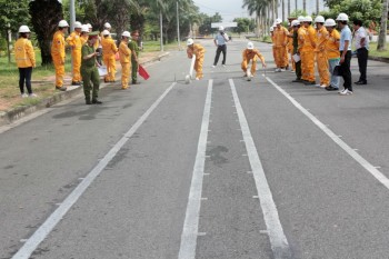 Xí nghiệp Phân phối Khí thấp áp Nhơn Trạch tổ chức Hội thao PCCC