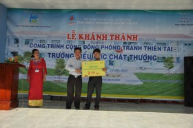 PVFCCo tài trợ xây Nhà cộng đồng phòng tránh thiên tai ở Ninh Thuận