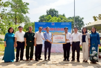 PV GAS tài trợ hơn 2 tỷ đồng xây dựng kè chống sạt lở Khu di tích mộ bà Hoàng Thị Loan