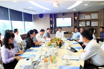 Tổng giám đốc PVN Lê Mạnh Hùng làm việc tại PETROSETCO: Đẩy mạnh phối hợp trong chuỗi phân phối