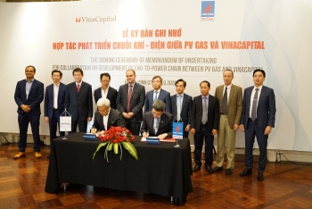 PV GAS và VinaCapital ký ghi nhớ về hợp tác phát triển chuỗi Khí - Điện