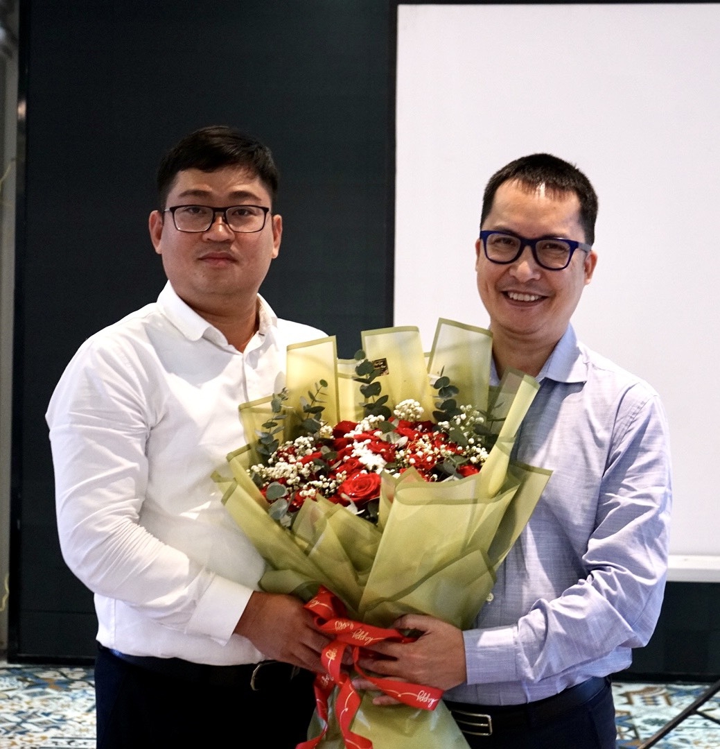 Cảm ơn đối tác phụ trách chuyên môn của khóa đào tạo - giảng viên Nguyễn Thanh Sơn, Chủ tịch MVV Academy