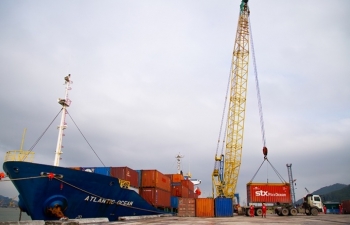 PTSC Thanh Hóa và GLS Shipping khai trương tuyến vận tải container tại Nghi Sơn