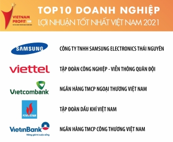 Petrovietnam tiếp tục góp mặt trong Top 5 Doanh nghiệp lợi nhuận tốt nhất Việt Nam năm 2021
