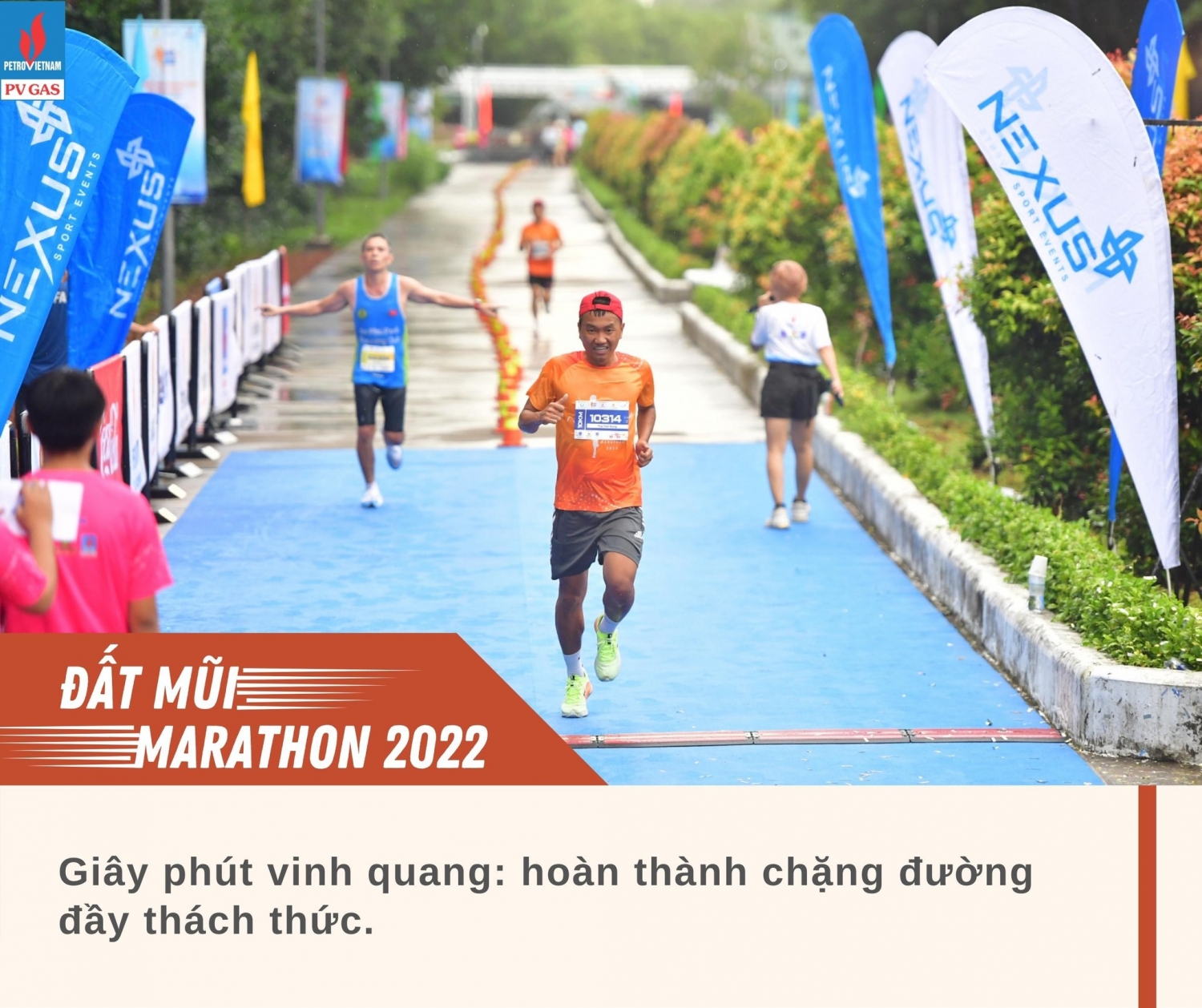 KVT cùng lan tỏa tinh thần chạy bộ tại giải Đất Mũi Marathon Cà Mau 2022 - Cúp Petrovietnam
