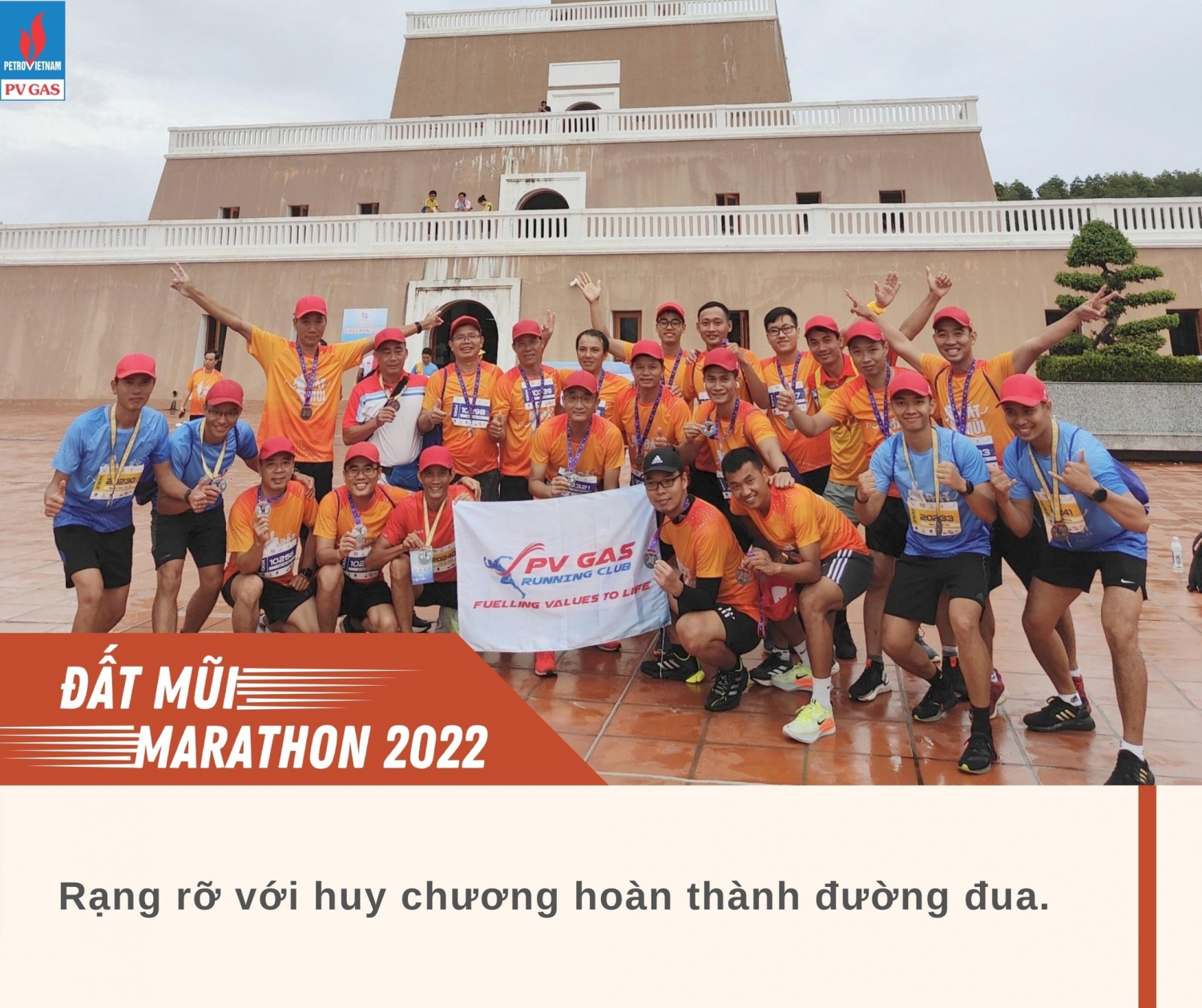 KVT cùng lan tỏa tinh thần chạy bộ tại giải Đất Mũi Marathon Cà Mau 2022 - Cúp Petrovietnam