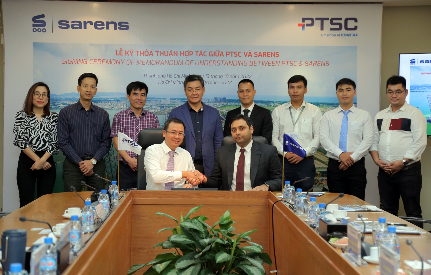 PTSC và SARENS ký kết thỏa thuận hợp tác