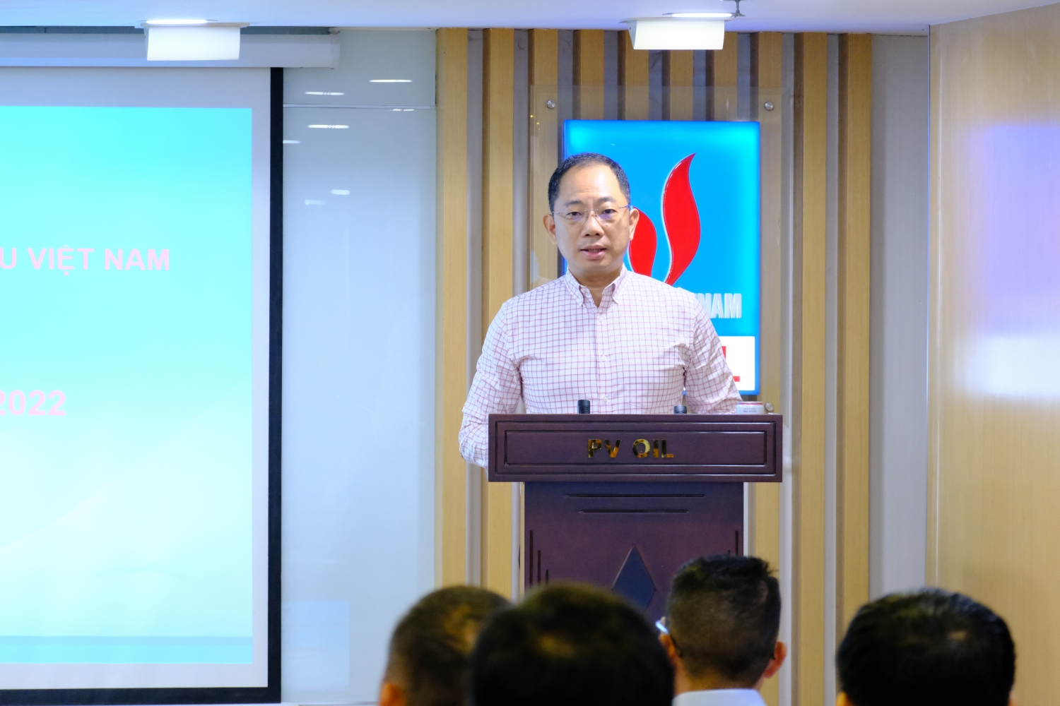 Đ/c Cao Hoài Dương – Bí thư Đảng ủy, Chủ tịch HĐQT PVOIL phát biểu khai mạc Hội nghị
