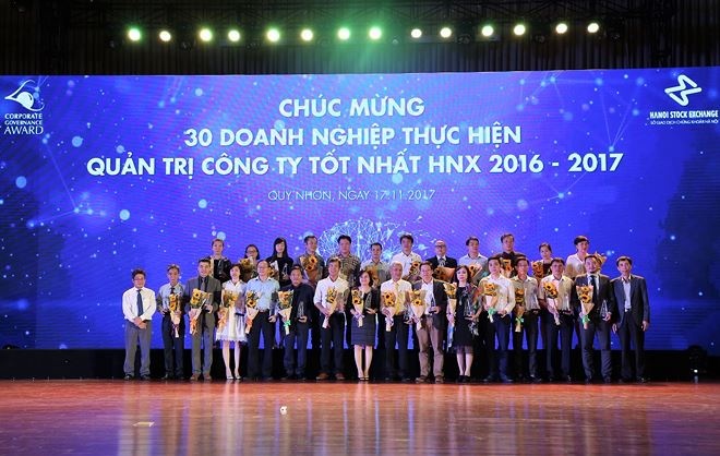 ptsc vao top 30 cong ty quan tri tot nhat hnx