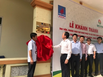 Đạm Cà Mau tài trợ xây thư viện Trường THPT Kim Động, Hưng Yên