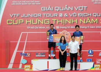 Lý Hoàng Nam vô địch Giải quần vợt vô địch quốc gia năm 2020 do PV GAS đồng hành