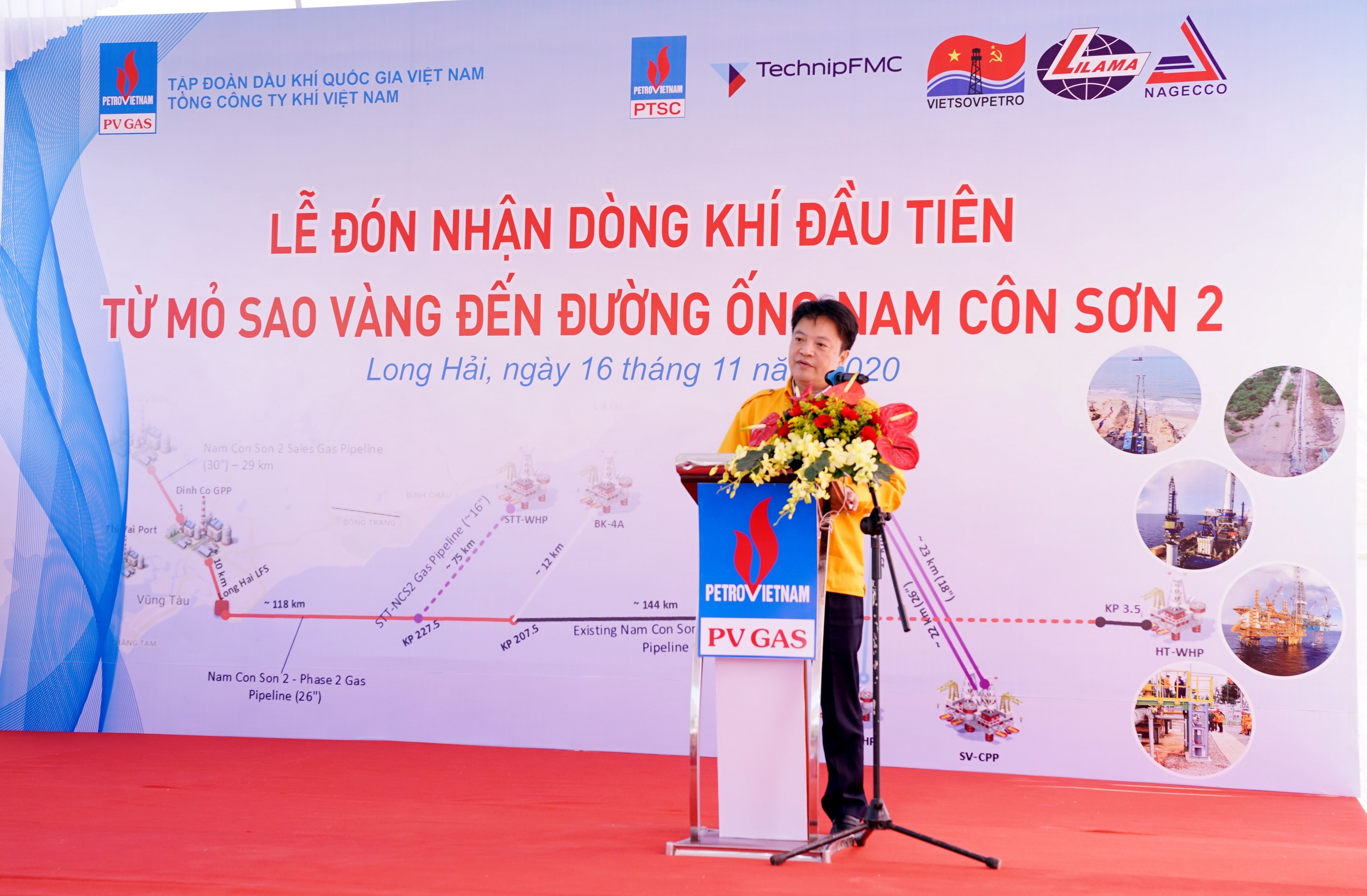 Phát biểu của PTGĐ PV GAS Hoàng Văn Quang