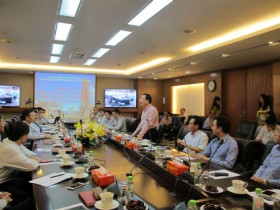 Tổng giám đốc PVN Nguyễn Quốc Khánh làm việc tại PV Gas
