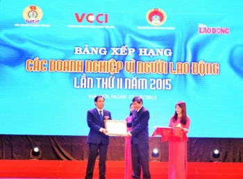 NT2 được tôn vinh “Doanh nghiệp vì người lao động”