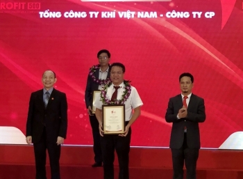 PV GAS đứng thứ 5 Top 500 doanh nghiệp lợi nhuận tốt nhất Việt Nam 2018
