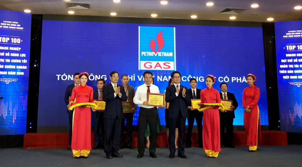 pv gas dung thu 6 trong top 100 doanh nghiep dat chi so quan tri tai chinh tot nhat 2018