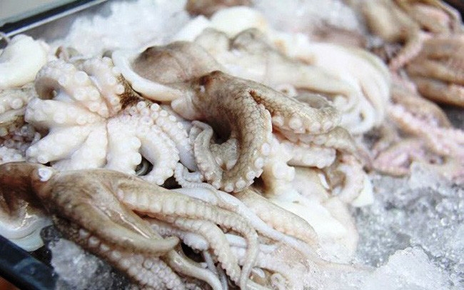 Xuất khẩu mực, bạch tuộc sang Mỹ tăng mạnh