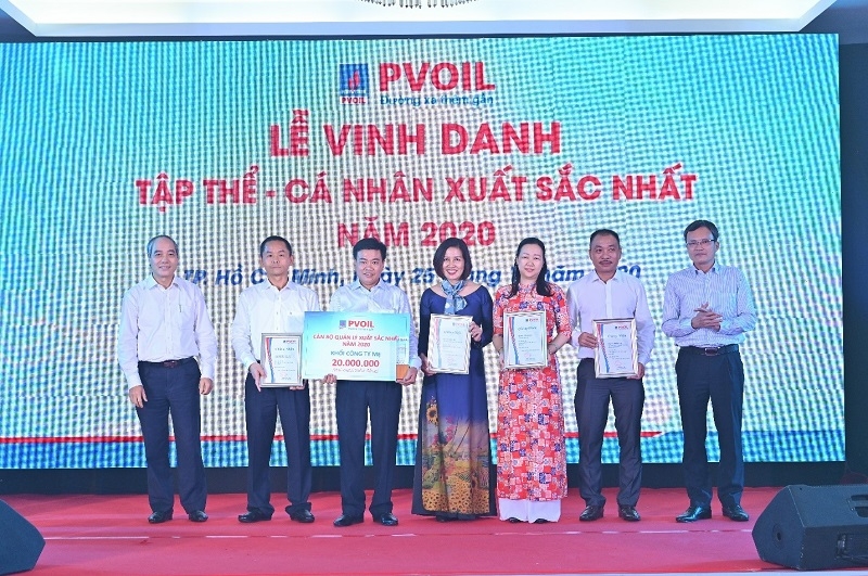 PVOIL vinh danh các tập thể, cá nhân xuất sắc nhất năm 2020