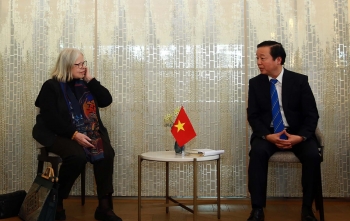 Phó Thủ tướng Trần Hồng Hà tiếp Chủ tịch Hội Hữu nghị Thụy Sỹ - Việt Nam