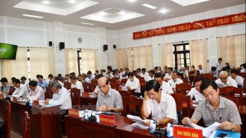 Bến Tre: Bế mạc Hội nghị Tỉnh ủy lần thứ 9 khóa XI Ban Chấp hành Đảng bộ tỉnh