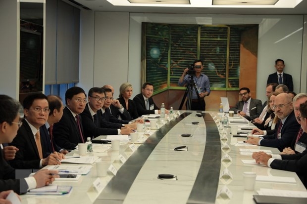 Phó Thủ tướng Phạm Bình Minh tọa đàm với cộng đồng doanh nghiệp Hoa Kỳ