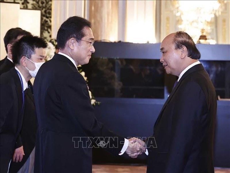 Chủ tịch nước dự cuộc gặp mặt cảm ơn các Trưởng đoàn tham dự Lễ Quốc tang cố Thủ tướng Abe Shinzo