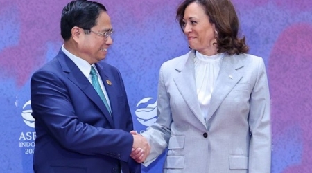 Thủ tướng Phạm Minh Chính gặp Phó Tổng thống Hoa Kỳ Kamala Harris