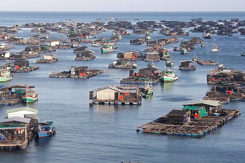 Phú Quý: Một tàu cá bị đâm va trên biển