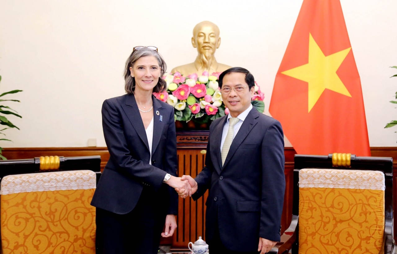 Bộ trưởng Bộ Ngoại giao tiếp Đại diện thường trú UNDP tại Việt Nam
