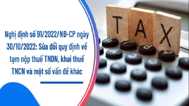 9 điểm mới tại Nghị định 91/2022/NĐ-CP về quản lý thuế