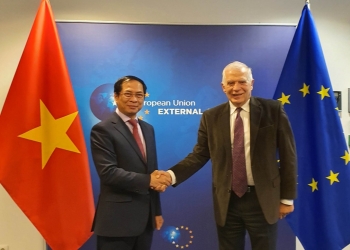 Bộ trưởng Ngoại giao Bùi Thanh Sơn gặp Đại diện cấp cao EU về Chính sách An ninh và Đối ngoại, Phó Chủ tịch EC
