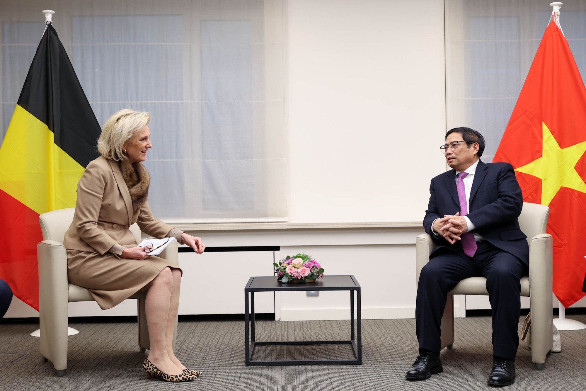 Thủ tướng Phạm Minh Chính gặp Công chúa Bỉ Astrid - Ảnh 2.