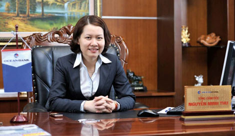 Bắt tạm giam Tổng giám đốc OceanBank Nguyễn Minh Thu