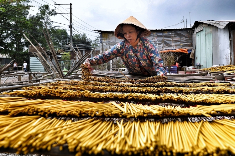 lang nhang sai gon vao vu tet