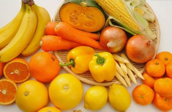 Lợi ích của rau củ quả màu vàng cam với sức khỏe