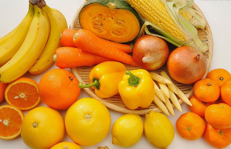 Lợi ích của rau củ quả màu vàng cam với sức khỏe