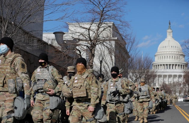 Hơn 150 vệ binh bảo vệ lễ nhậm chức của ông Biden mắc Covid-19