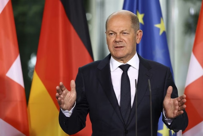 Thủ tướng Scholz nêu chính sách tiếp cận 3 mũi nhọn của Đức về Ukraine - 1